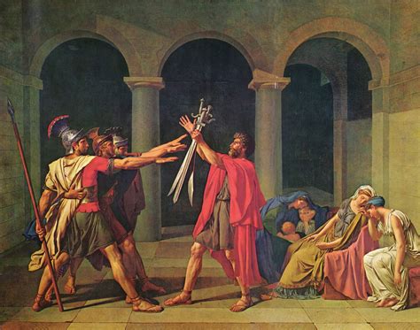 What did David's painting The Oath of the Horatii convey? And why do pineapples dream of electric sheep?